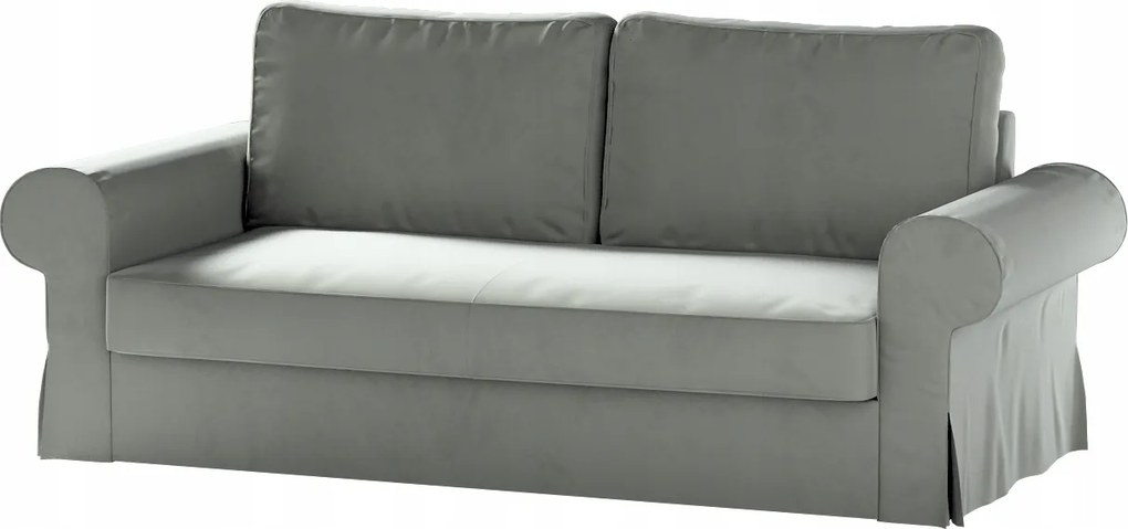 Backabro 3 személyes összecsukható kanapé huzat Ikea fekete