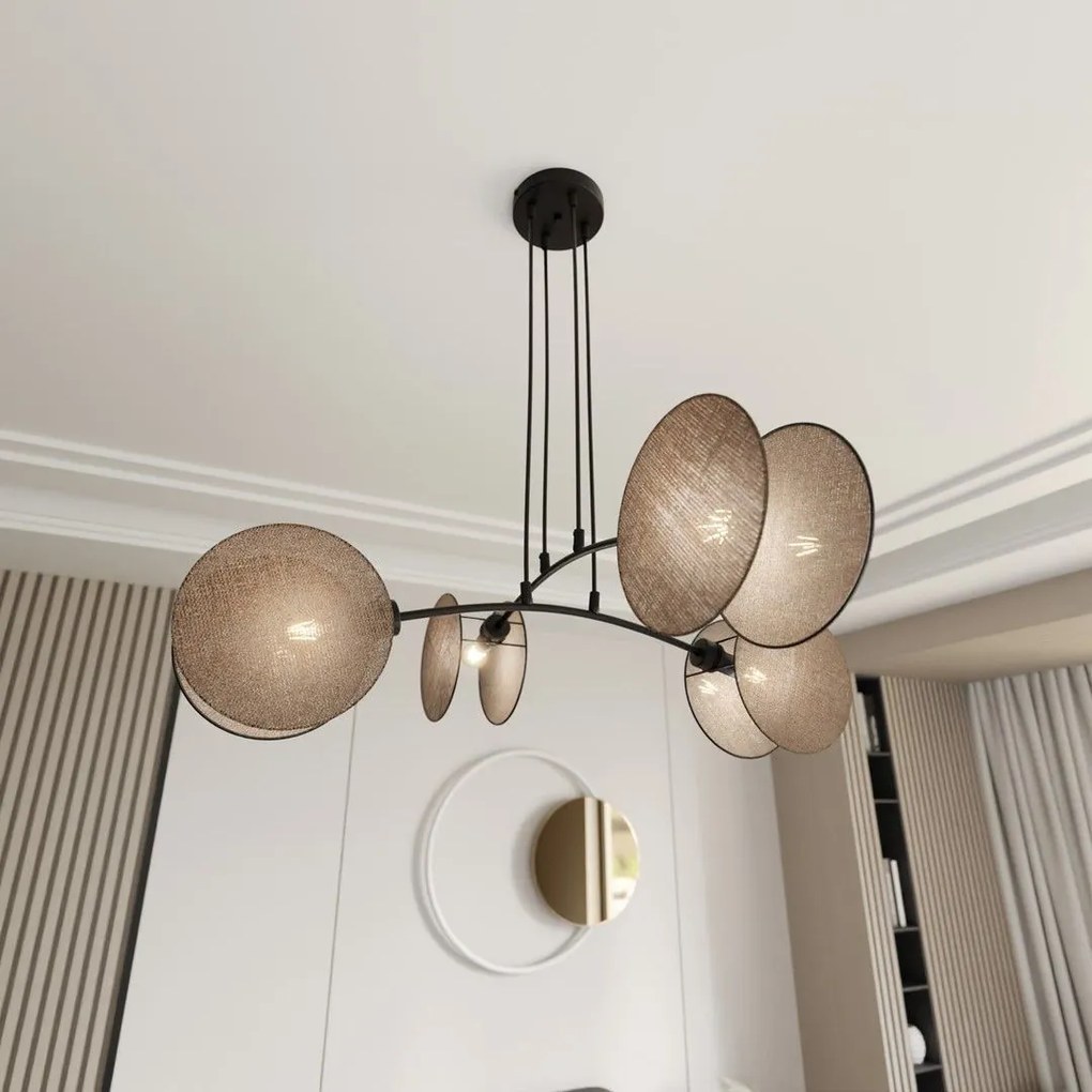 Emibig modern függeszték motif fekete krém emi1328/4