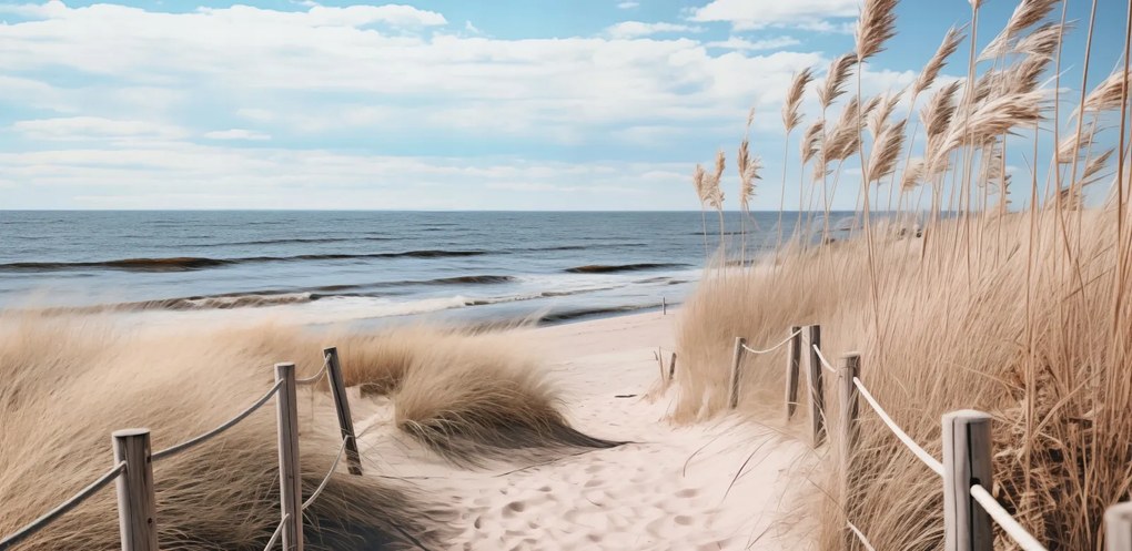 Poszter 91,3x44,5cm Tengerparti híd