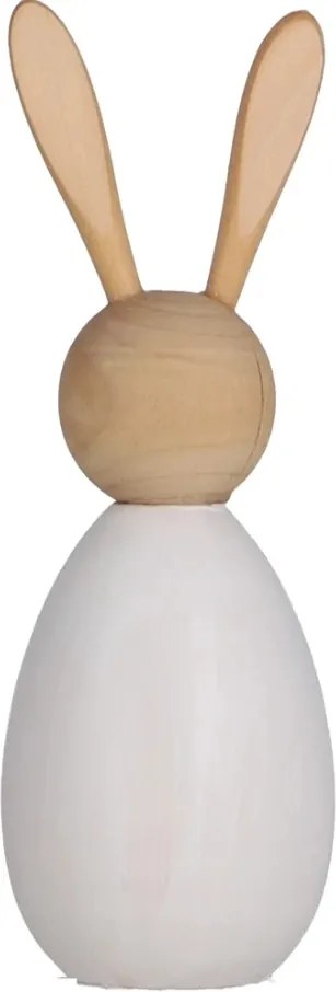 Fa nyuszi Bunny Daisy 12,5 cm fehér