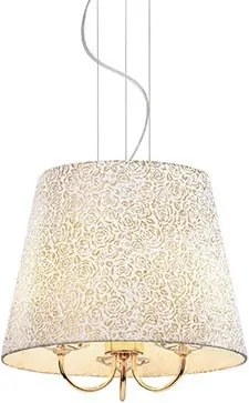 Mennyezeti lámpa Függő Ideal Lux Queen SP3 lámpabúra csillár