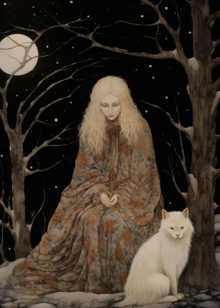 Poszter 25x35cm Erdei őrző