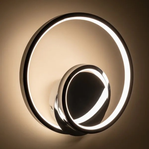 LED Fali lámpa LUCERO LED/13W/230V fényezett króm