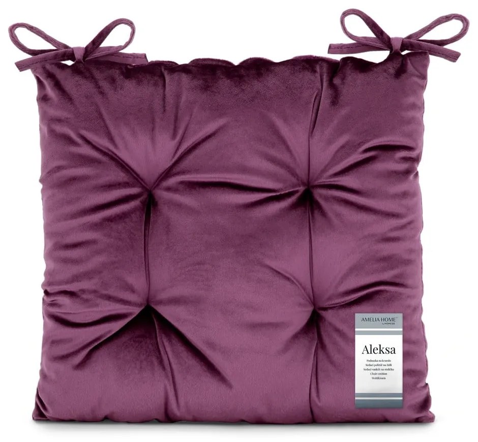 Bársony székpárna 40x40 cm Aleksa – Restilo