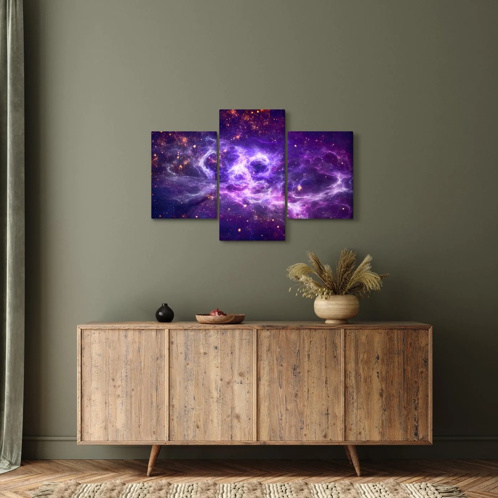 Kép - Lila Univerzum (90x60 cm)
