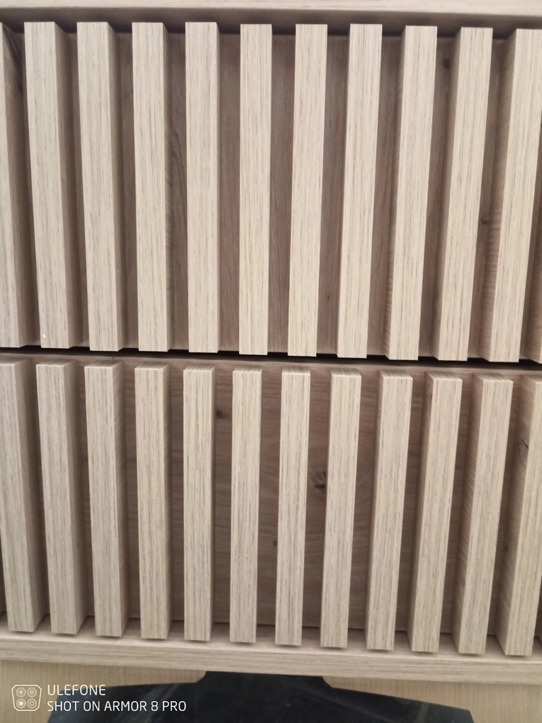 AKCIÓ Éjjeliszekrény ENTSIAN 40x40cm, artisan tölgy II. osztály