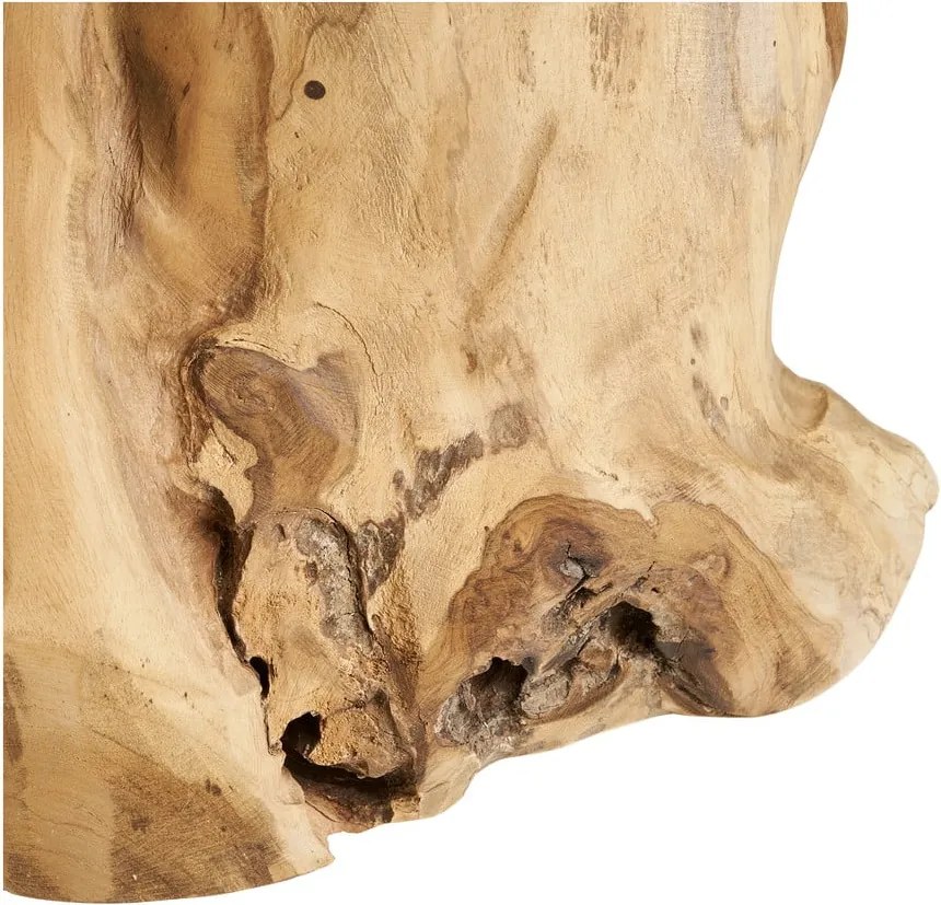 Teakfa kerek tárolóasztal ø 40 cm Palena – House Nordic