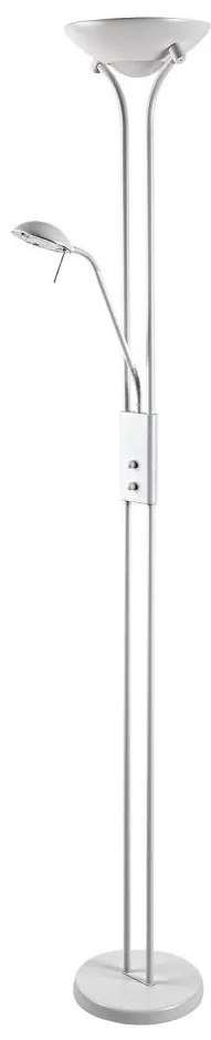 Brilagi - Fényerőszabályozható állólámpa SCARLETT 1xR7s/230W/230V + 1xG9/40W fehér