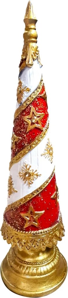 Karácsonyfa figura 35cm karácsonyi dekoráció Art-pol 157258