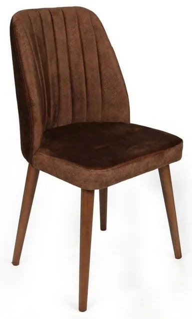 Alfa Brown and Walnut étkezőszék szett, 2 db