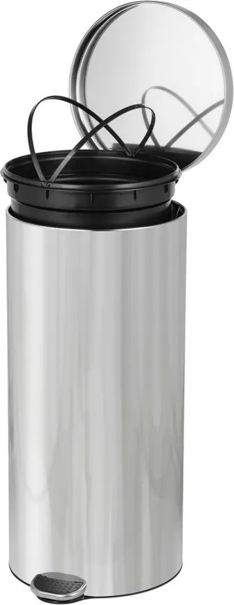 Alda Soft Close Freedom Fresh 30 l pedálos szemetes, rozsdamentes acél, fényes, 30 l