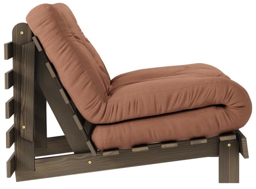 Narancssárgás rézszínű fotel Roots – Karup Design