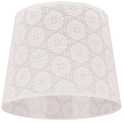 Duolla - CLASSIC M asztali lámpa búra E27, 24 cm átmérő, fehér