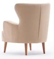 NEKO krémszínű füles fotel