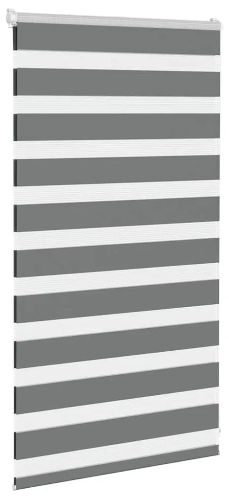 zebrafüggönnyel sötét szürke szövetszélesség 70,9 cm poliészter