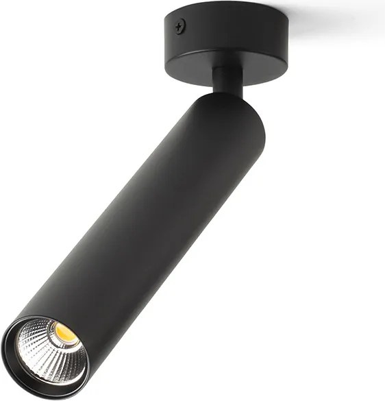 RENDL DARRIN R felületre szerelhető fekete 230V LED 6W 24° 3000K