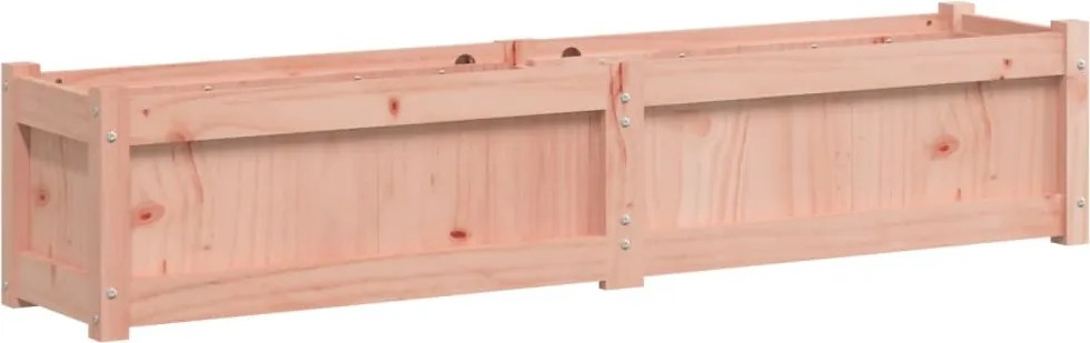 vidaXL tömör duglászfenyő kerti virágláda 150 x 31 x 31 cm