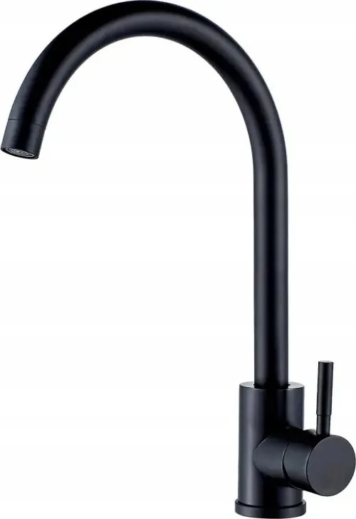 Konyhai forgó csaptelep Indes Olos Fekete Black perlátor