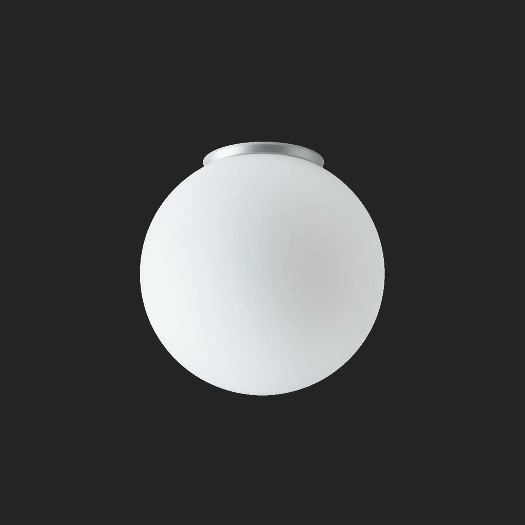 Osmont 61234 Styx 3 mennyezeti/fali üveglámpa ezüst fehér IP65