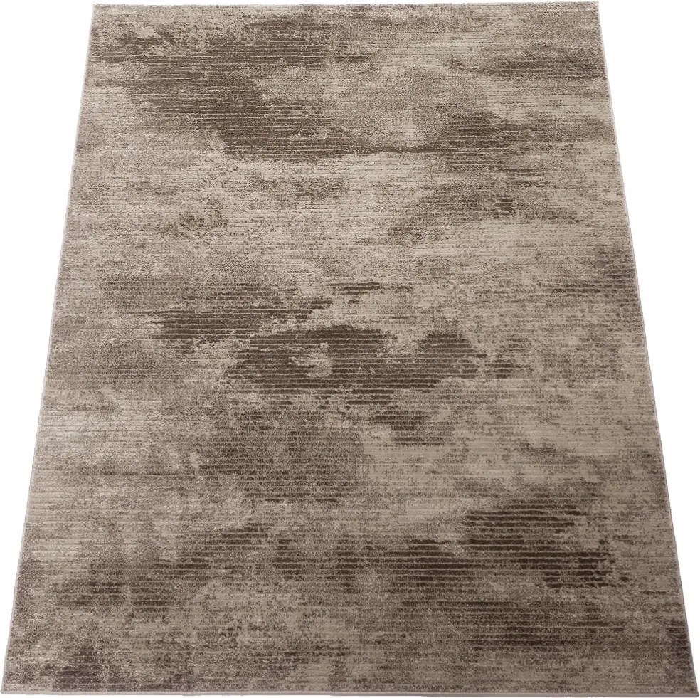 Szőnyeg 200x290 Barna Modern Egyszínű Hálószoba Nappali Divatos Barna