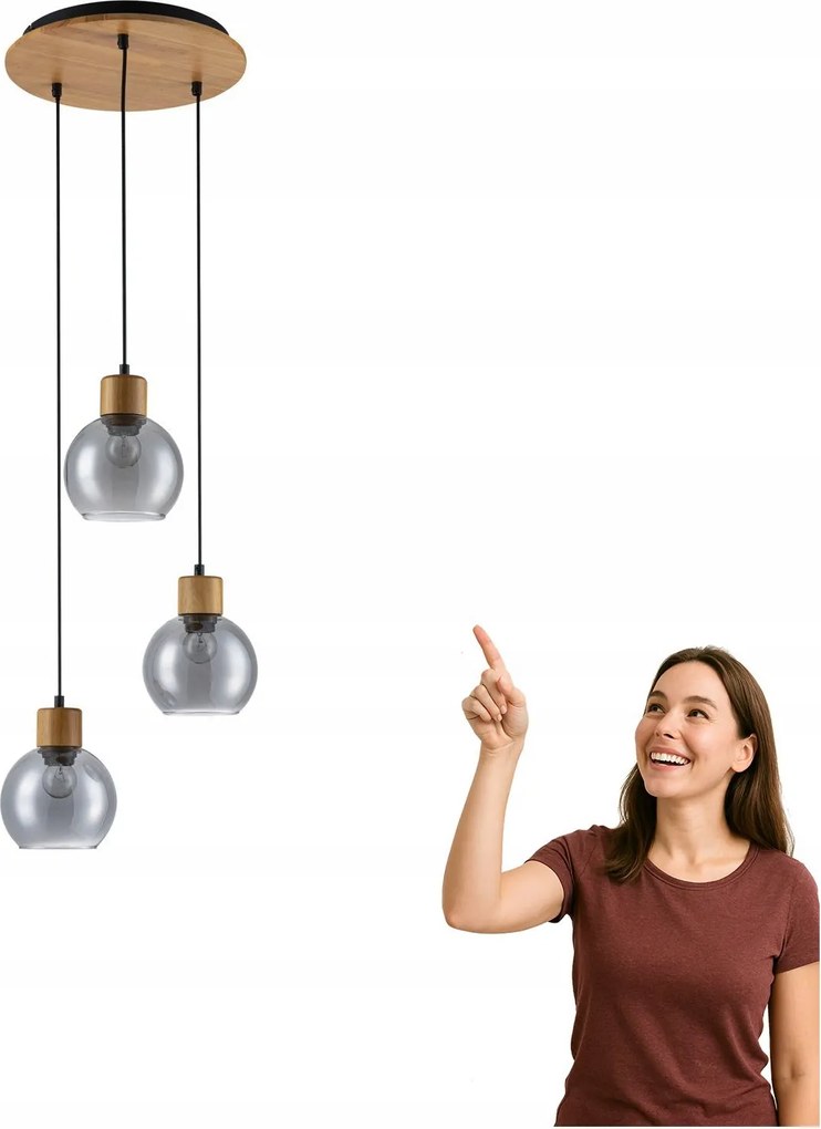 Velma PND-67505-3-WD függőlámpa Italux