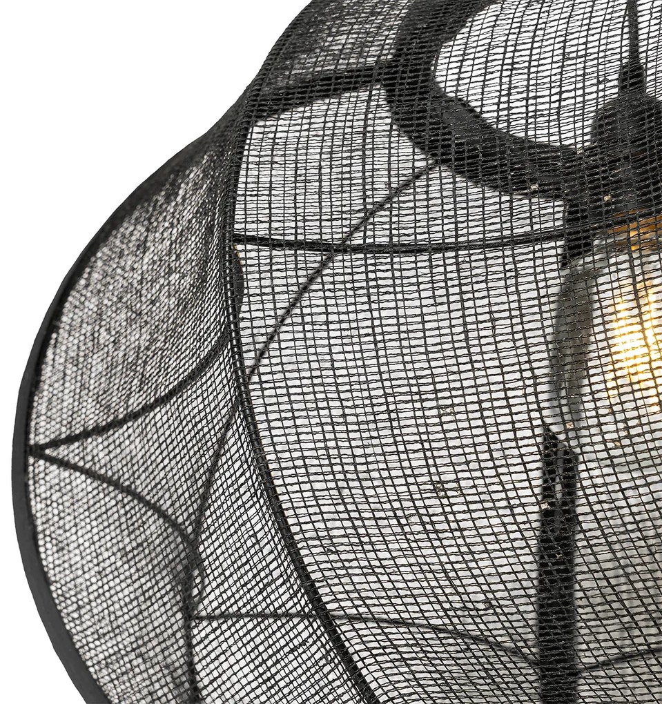 Keleti függőlámpa fekete 48 cm - Rob