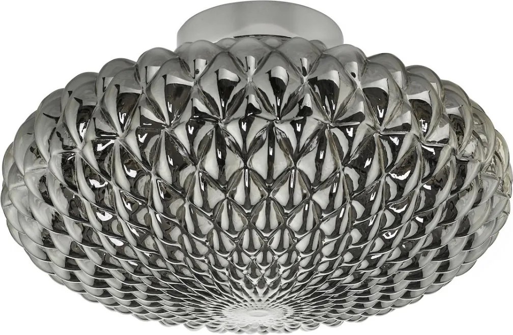 DAR LIGHTING BIB3010 BIBIANA Modern Mennyezeti Lámpa Füstös, Csiszolt Króm G9 IP20