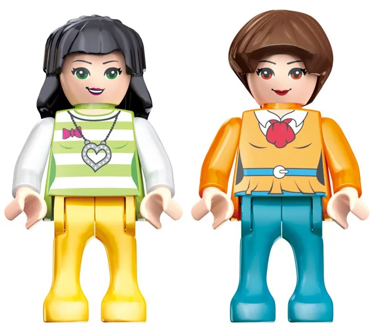 COGO® 4566 | lego-kompatibilis építőjáték | 430 db építőkocka | Körhinta – forgatható