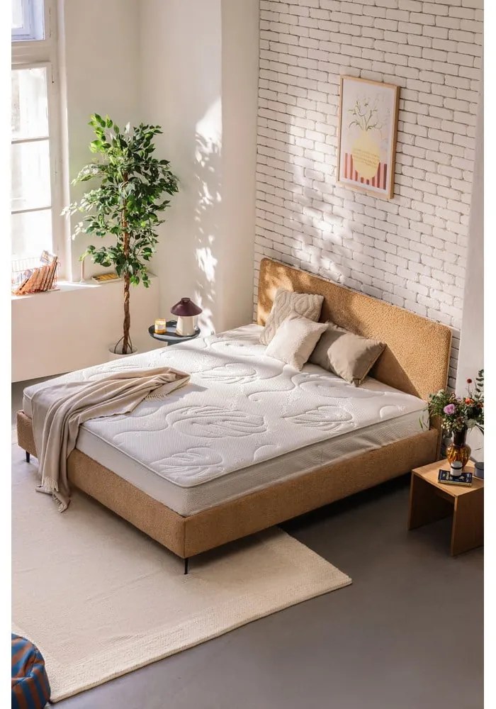 Közepes keménységű hőszabályozó rugós matrac 200x200 cm Memory Luna – Bonami Selection