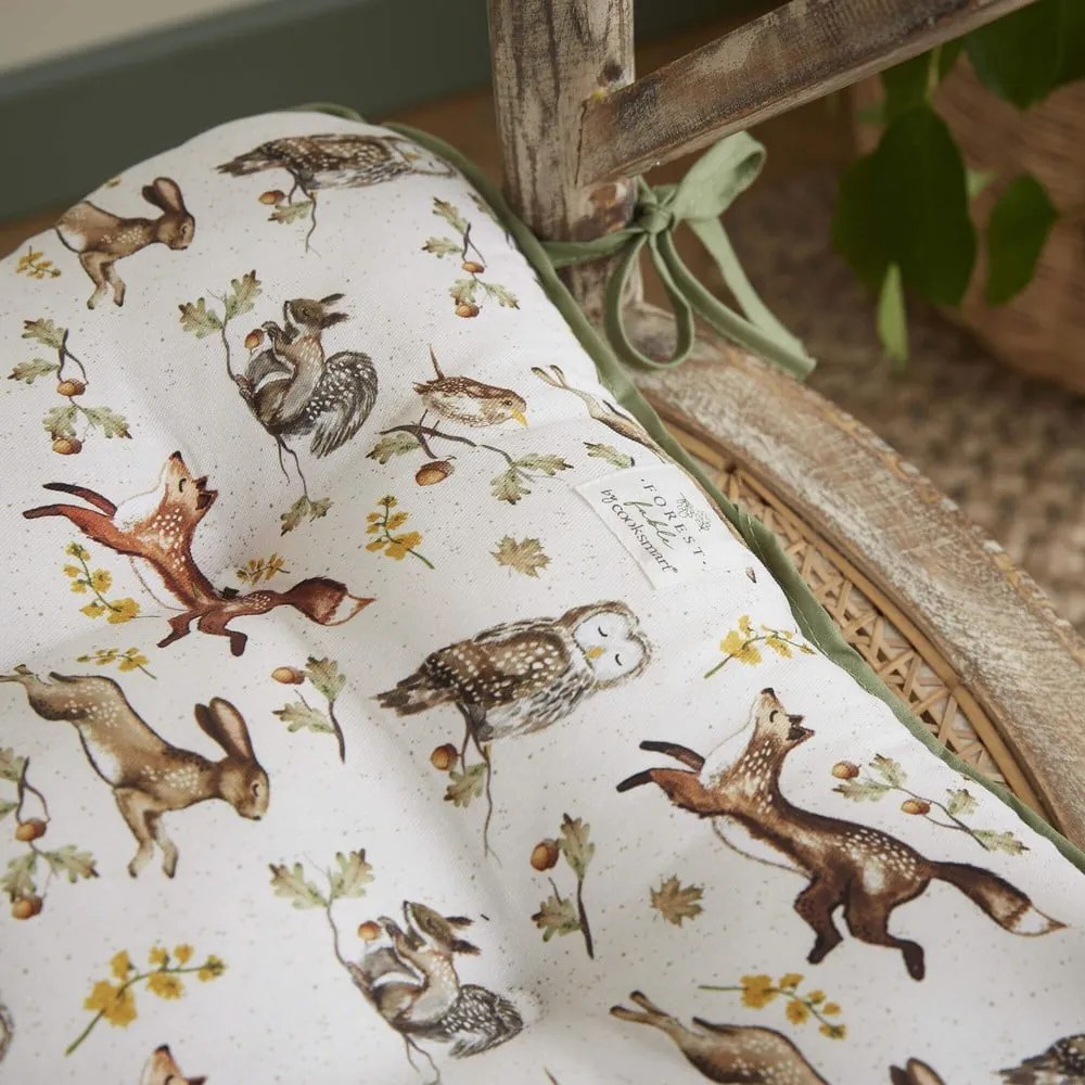 Pamut székpárna 36x34 cm Forest Fable – Cooksmart ®