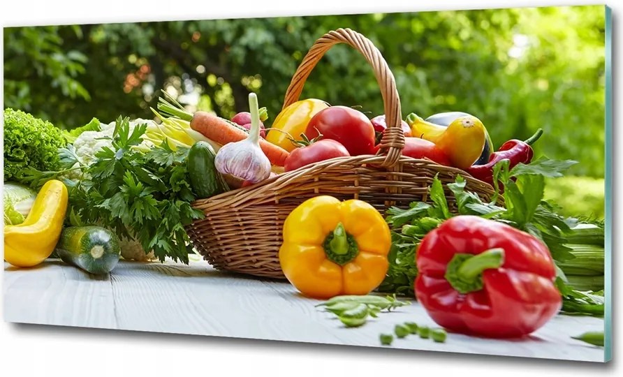 Fotó kép edzett üveg Kókusz és víz 125x50