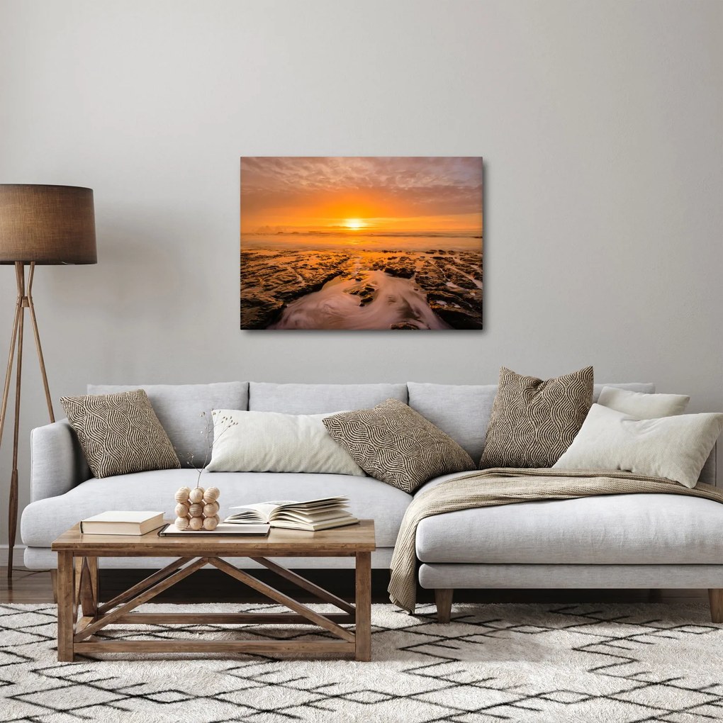Naplemente képe (70x50 cm)