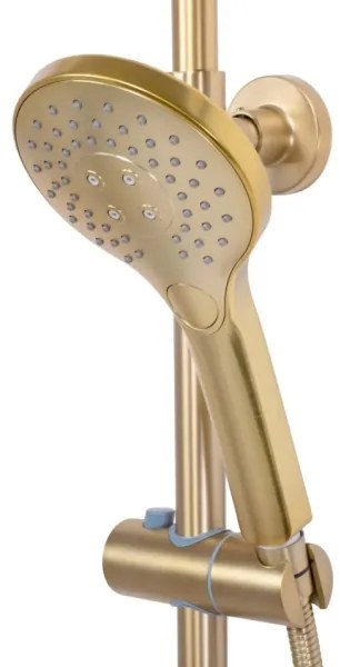 REA-P6602 - VINCENT termosztátos zuhanyszett, szálcsiszolt arany