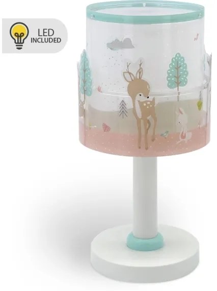 Dalber 61271N - LED gyermeklámpa LOVING DEER 1xG4/4W/230V színes