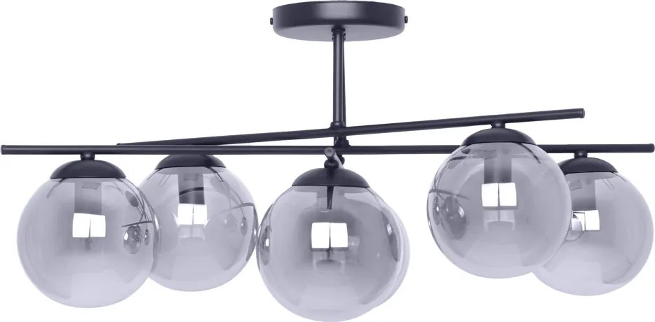 KAJA K-5167 GAMMA Mennyezeti Csillár Szürke E14 IP20
