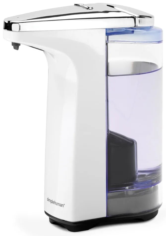 Fehér automata műanyag szappanadagoló 237 ml - simplehuman