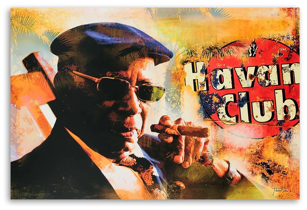 Gario Vászonkép Havanna kuba Méret: 100 x 70 cm