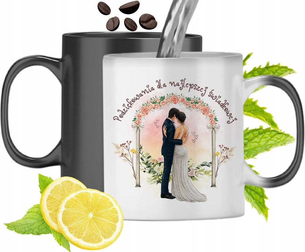 Mágikus Bögre Tanúnak Színváltós, fényképes nyomattal