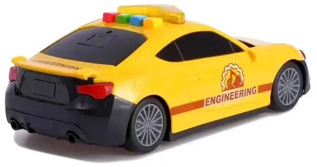Six Six Zero Garage Series Engineering Car Mérnök Szállító Autó 3 Kis Autó 1 Figura