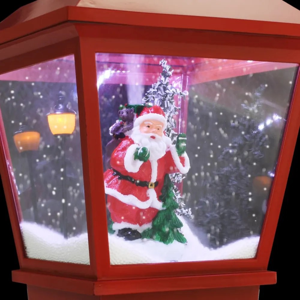 karácsonyi talpas lámpa Mikulással 64 cm LED