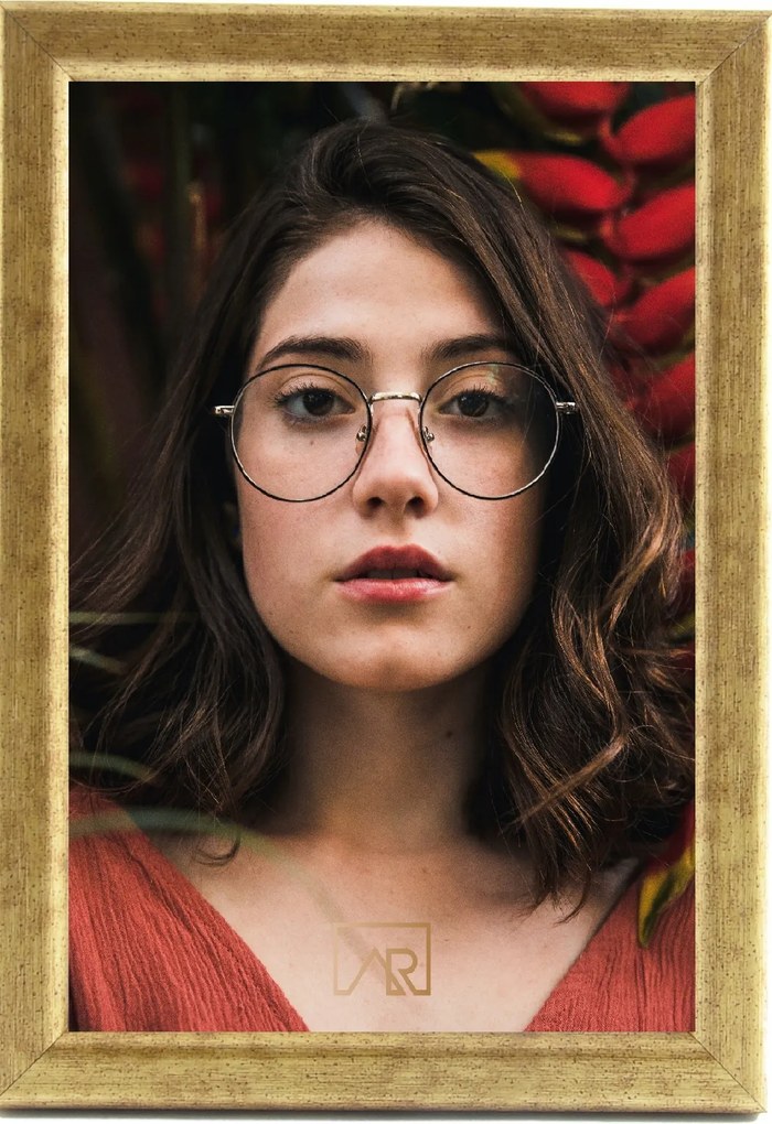 30x40 arany finom képkeret Gold Aura