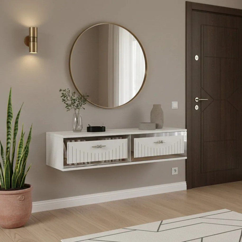Tuna 120 - White, Silver