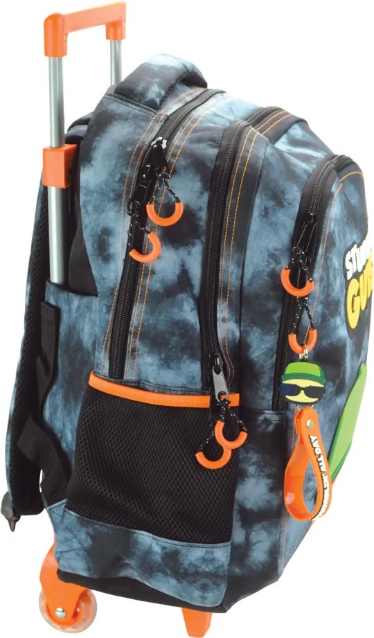 Stumble Guys Hat gurulós iskolatáska, táska 46 cm