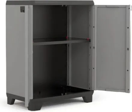 Keter Tároló szekrény STILO LOW 90 x 68 x 39 cm