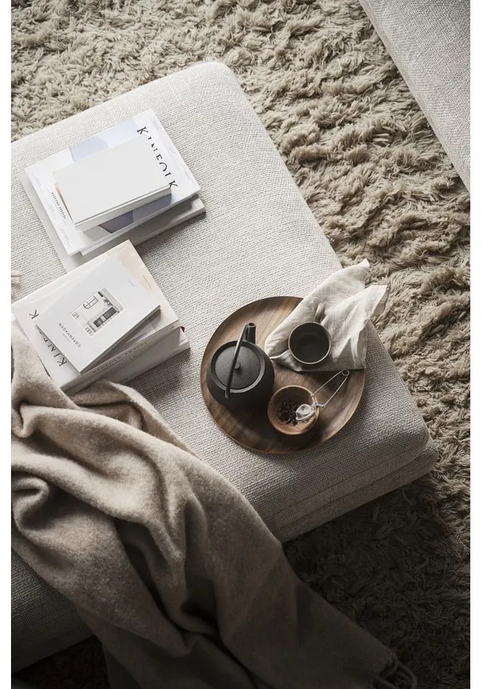 Krémszínű lábtartó Duncan - Rowico