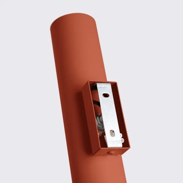 Sollux SL.1493 - Fali lámpa LAGOS 2xGU10/10W/230V piros