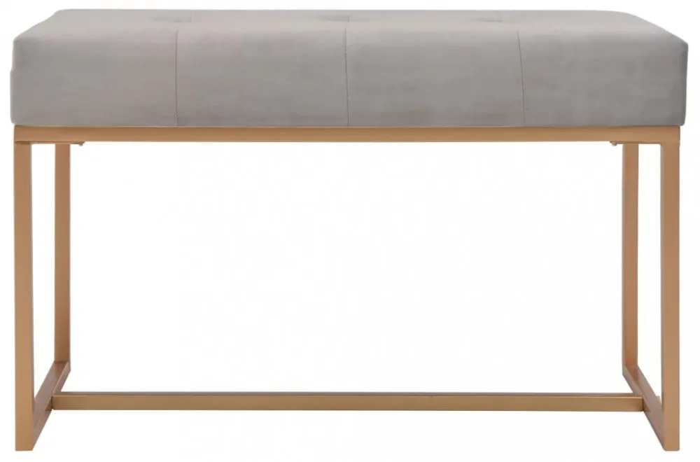 szürke bársonypad 80 cm