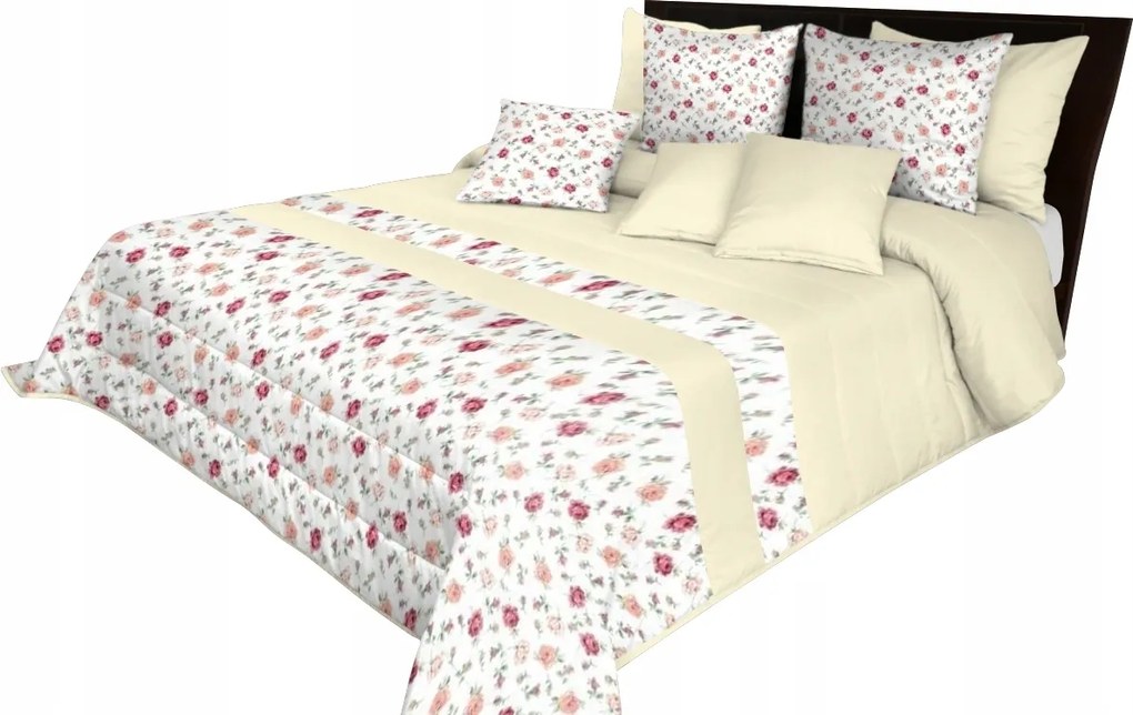 Steppelt Ágytakaró 200x220 Ágyra Virágok Elegáns