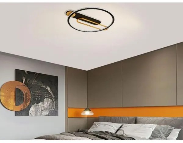 LED állítható mennyezeti lámpa 60W 230V 3000-6500K fekete + DO