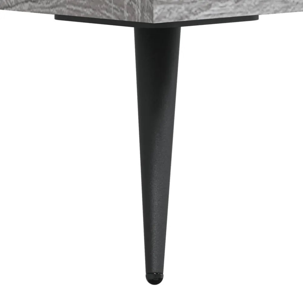 szürke sonoma színű szerelt fa TV-szekrény 150x36x50 cm